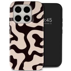 Selencia Vivid Backcover met MagSafe Xiaomi 17 - Art Wave Black