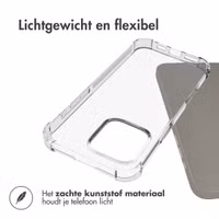 imoshion Shockproof Case Apple iPhone 16 Pro Max - Transparant