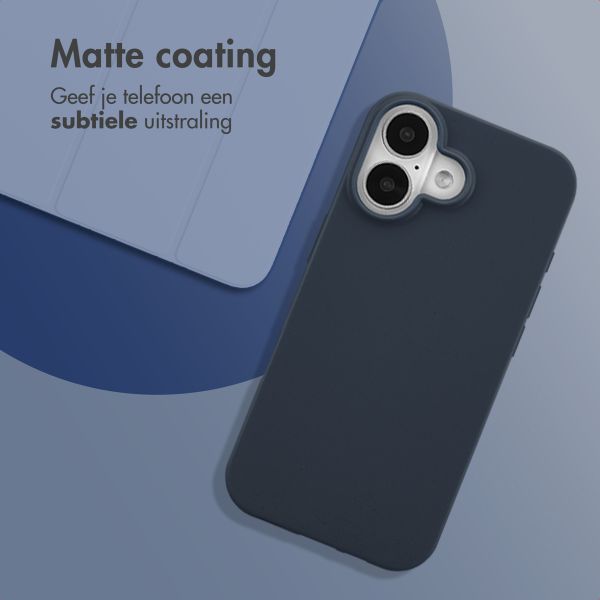 imoshion Color Backcover Apple iPhone 16 - Donkerblauw