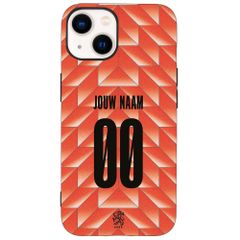 Ontwerp je eigen Nederlands Elftal Backcover Apple iPhone 15 - Nederlands Elftal '88