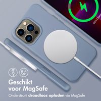 imoshion Color Backcover met afneembaar koord MagSafe Apple iPhone 13 Pro - Ash Blue