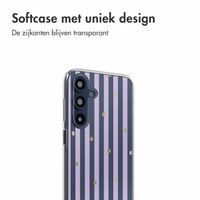 imoshion  Design hoesje Samsung Galaxy A16 - Sparkle Lines Lavender