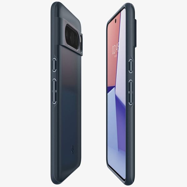 Spigen Thin Fit Backcover Google Pixel 8 Pro - Metal Slate