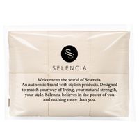 Selencia Vaya Puffy Laptoptas 16 inch - Soft Ivory
