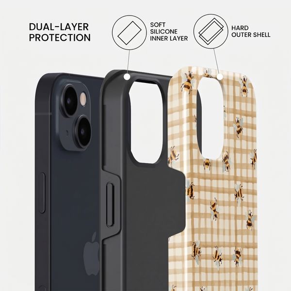 Burga Tough Back Cover with MagSafe Apple iPhone 14 - Honeycomb