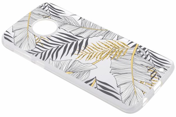 Design Backcover Motorola Moto G6 Plus - Glamour Botanic