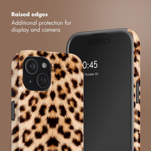 Selencia Vivid Back Cover Apple iPhone 15 - Wild Leo