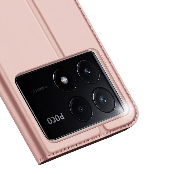 Dux Ducis Slim Softcase Booktype Xiaomi Poco X6 Pro - Rosé Goud