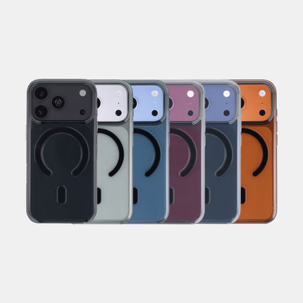 Accezz Lite Backcover met MagSafe Apple iPhone 18 Pro Max / 17 Pro Max - Smokey Clear