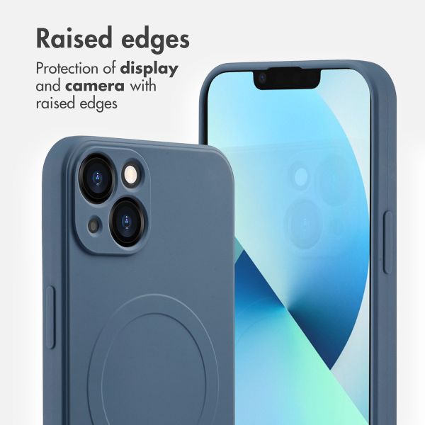 imoshion Colour Back Cover with MagSafe Apple iPhone 13 - Dark Blue
