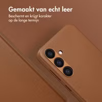Accezz MagSafe Leather Backcover Samsung Galaxy S24 Plus - Sienna Brown