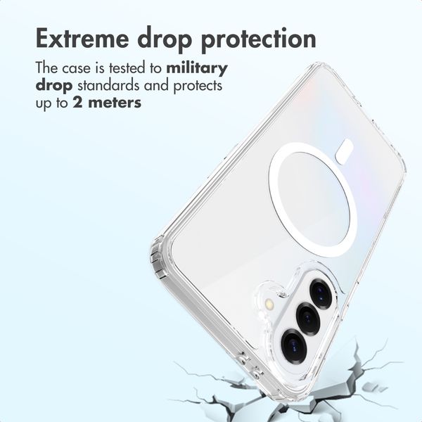 Accezz Xtreme Impact Back Cover with MagSafe Samsung Galaxy A37 (5G) - Transparent