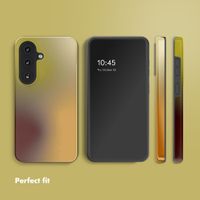 Selencia Vivid Back Cover Samsung Galaxy S26 - Gradient Olive Dust