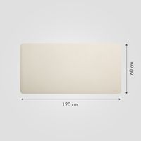 imoshion Bureau onderlegger 120 x 60 cm - L - Beige