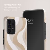 Selencia Vivid Tough Backcover Samsung Galaxy A53 - Desert Waves Beige