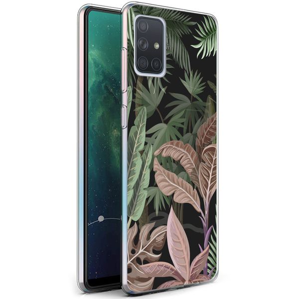 imoshion Design hoesje Samsung Galaxy A71 - Dark Jungle