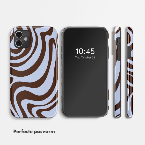 Selencia Vivid Backcover Apple iPhone 11 - Dream Swirl Chocolate