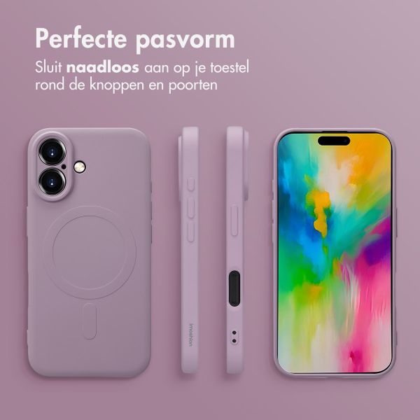 imoshion Color Backcover met MagSafe Apple iPhone 16 - Paars