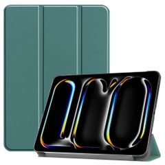 imoshion Trifold Bookcase Apple iPad Pro 11 (2024) M4 - Donkergroen