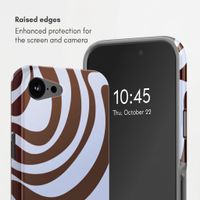 Selencia Vivid Back Cover with MagSafe Apple iPhone 17e / 16e - Dream Swirl Chocolate