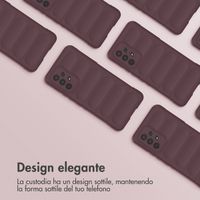 imoshion EasyGrip Backcover Samsung Galaxy A53 - Aubergine