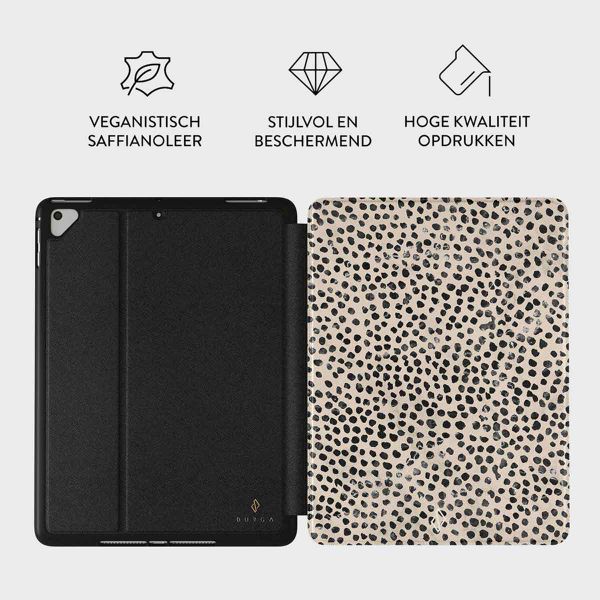 Burga Tablet Case Apple iPad 6 (2018) 9.7 inch / iPad 5 (2017) 9.7 inch - Almond Latte