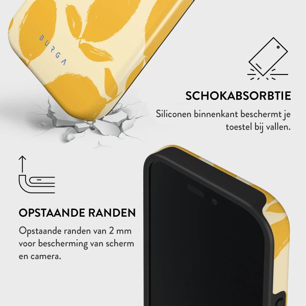 Burga Tough Backcover MagSafe Apple iPhone 16 - Lemon Tart