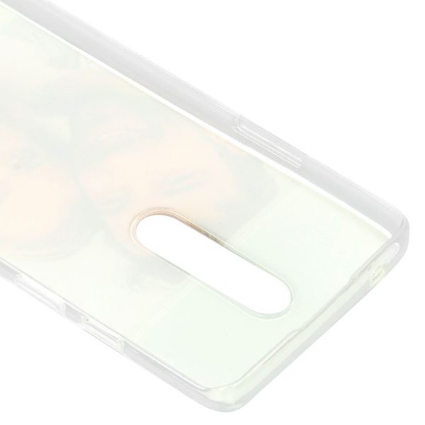 Ontwerp je eigen OnePlus 8 gel hoesje - Transparant