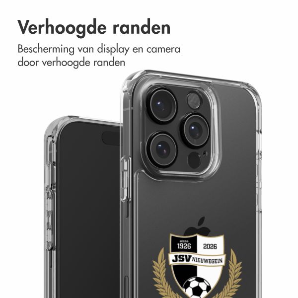 Clear Backcover Apple iPhone 16 Pro - JSV Nieuwegein