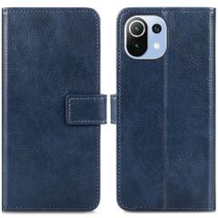 imoshion Luxe Bookcase Xiaomi Mi 11 Lite (5G/4G) / 11 Lite 5G NE - Donkerblauw