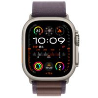 WiWu Alpine nylonband Apple Watch Series 1 t/m 11 / SE / Ultra (44/45/46/49 mm) - Indigo