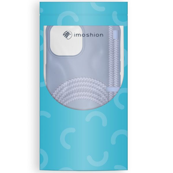 imoshion Color Backcover met afneembaar koord Apple iPhone 14 Pro - Ash Blue