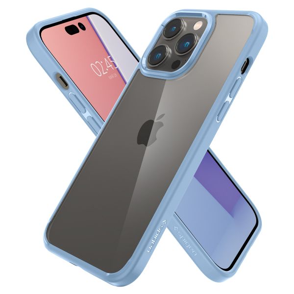 Spigen Ultra Hybrid Backcover iPhone 14 Pro Max - Blauw