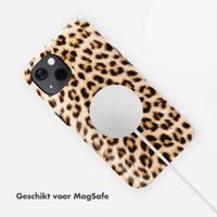 Selencia Vivid Backcover met MagSafe Apple iPhone 13 - Wild Leo