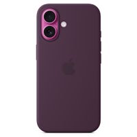 Apple Silicone Backcover MagSafe Apple iPhone 16 - Plum