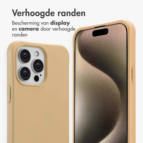 imoshion Color Backcover met afneembaar koord MagSafe Apple iPhone 15 Pro Max - Nude