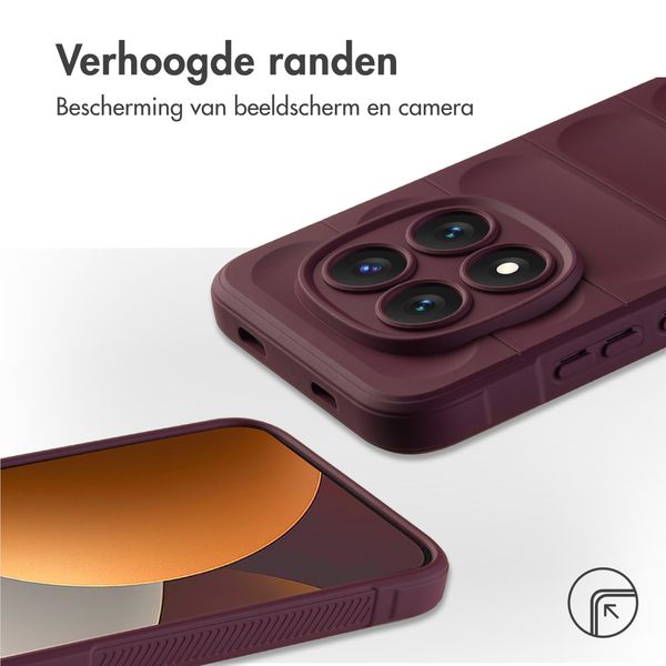 imoshion EasyGrip Backcover Xiaomi Redmi Note 15 Pro (5G) - Aubergine