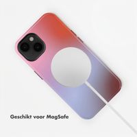 Selencia Vivid Backcover met MagSafe Apple iPhone 14 - Gradient Soft Blush