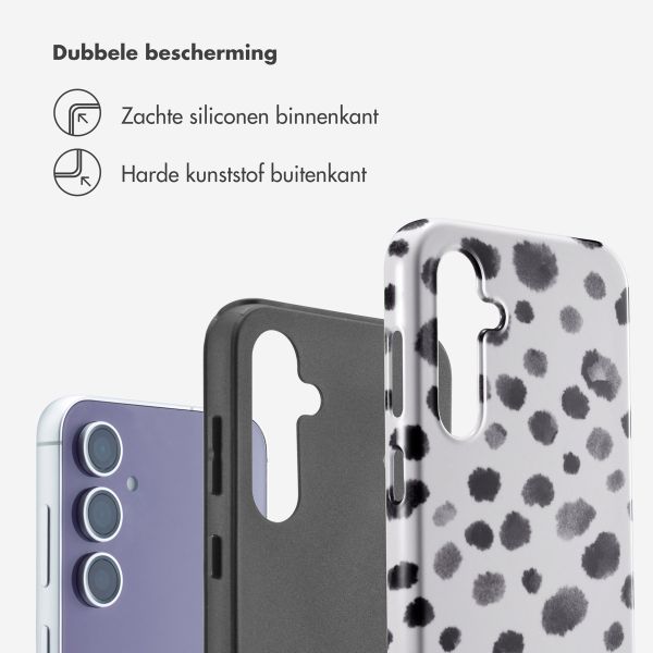 Selencia Vivid Backcover Samsung Galaxy S23 FE - Trendy Leopard