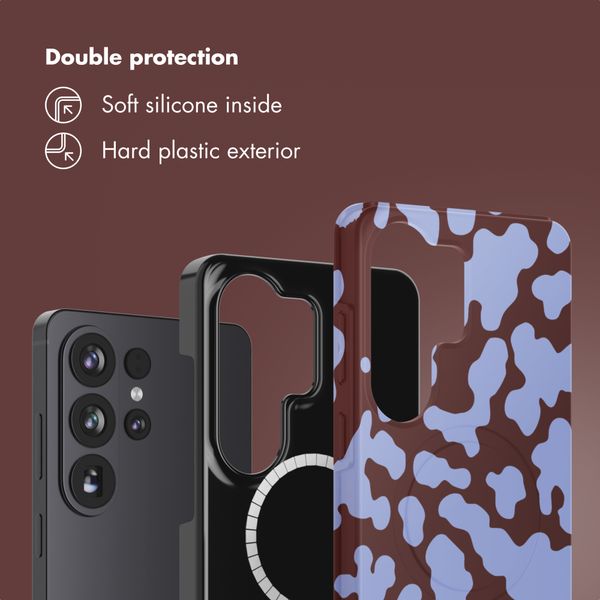 Selencia Vivid Back Cover with MagSafe Samsung Galaxy S26 Ultra - Moo'd Lavender Glow