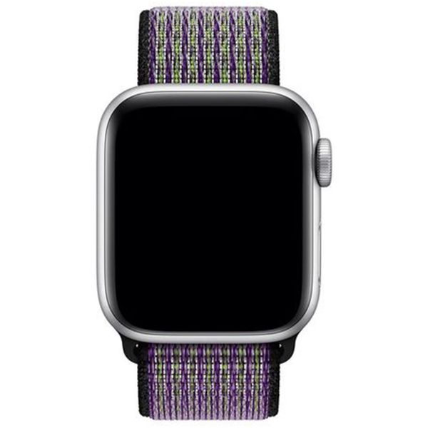 Apple Nike Sport Loop Band Apple Watch Series 1-9 / SE - 38/40/41 mm / Series 10 - 42 mm - Paars