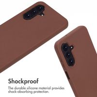 imoshion Silicone Case with Strap Samsung Galaxy A37 (5G) - Brown
