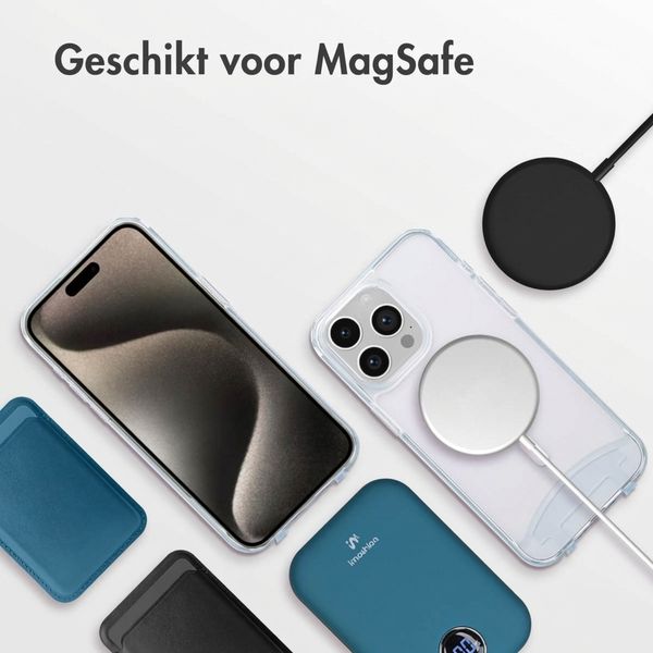 imoshion MagSafe Backcover met afneembaar koord Apple iPhone 15 Pro Max - Transparant