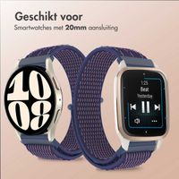 imoshion Nylon bandje klittenband - Universeel 20 mm aansluiting - Indigo