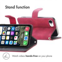 imoshion Bookcase with Strap Apple iPhone 17e / 16e - Red