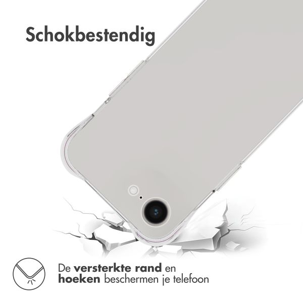 imoshion Shockproof Case Apple iPhone 16e - Transparant