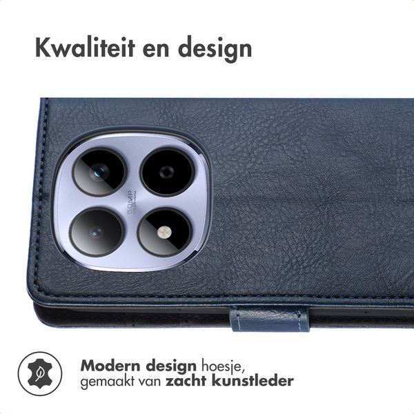 imoshion Luxe Bookcase Xiaomi Redmi Note 15 Pro Plus (5G) - Donkerblauw