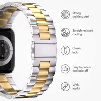 imoshion Steel strap Apple Watch | 44/45/46/49 mm - Silver & Gold