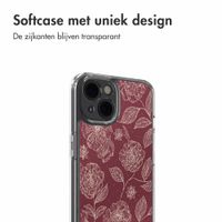 imoshion Design hoesje Apple iPhone 14 - Deep Rose