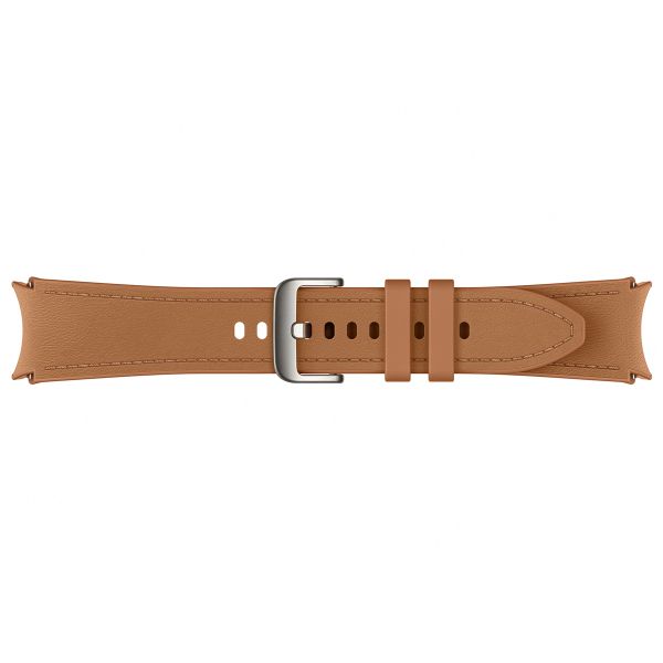 Samsung Originele Hybrid Vegan Leather Band M/L Galaxy Watch 6 / 6 Classic / 5 / 5 Pro - Camel